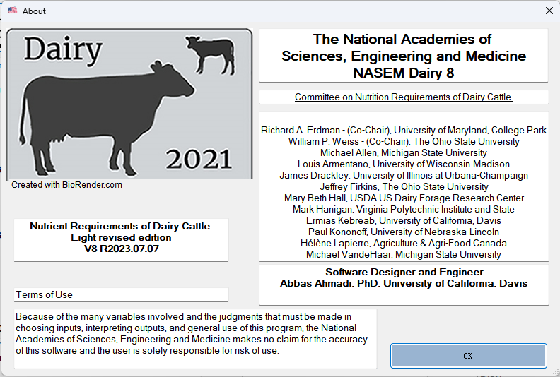 NRC奶牛营养需要模型第八版软件安装教程